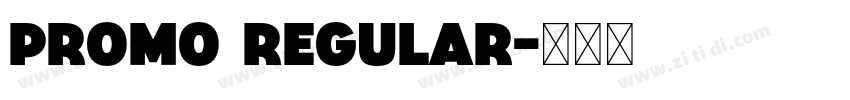 Promo Regular字体转换